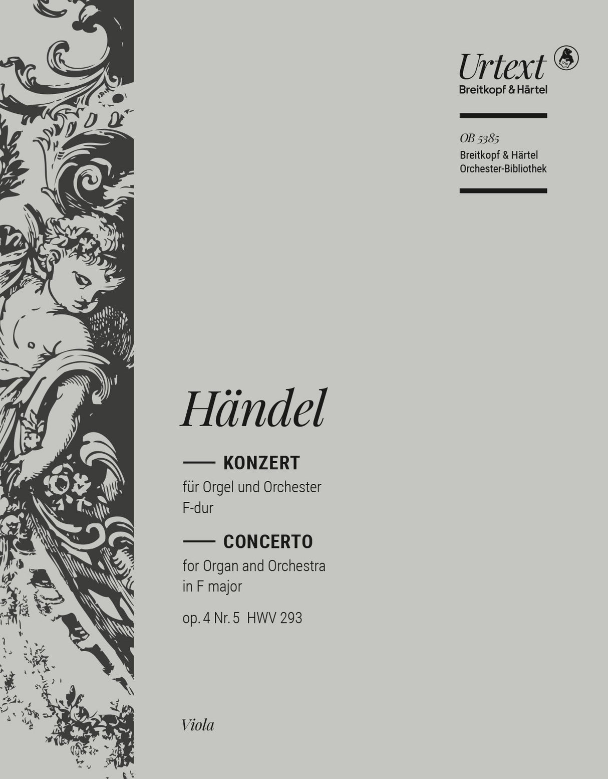 Handel: Organ Concerto in F Major, HWV 293, Op. 4, No. 5