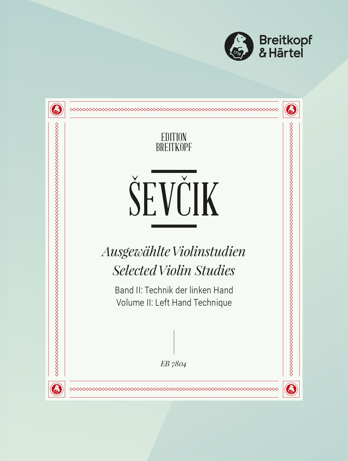 Ševčík: Selected Violin Studies - Volume 2