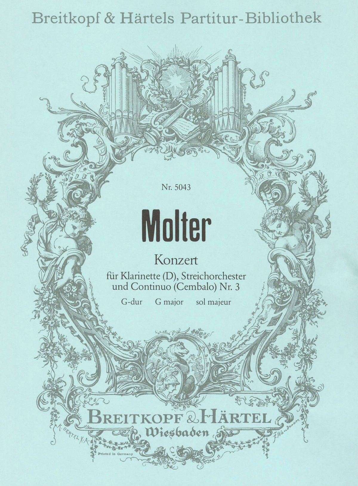 Molter: Clarinet Concerto No. 3 in G Major