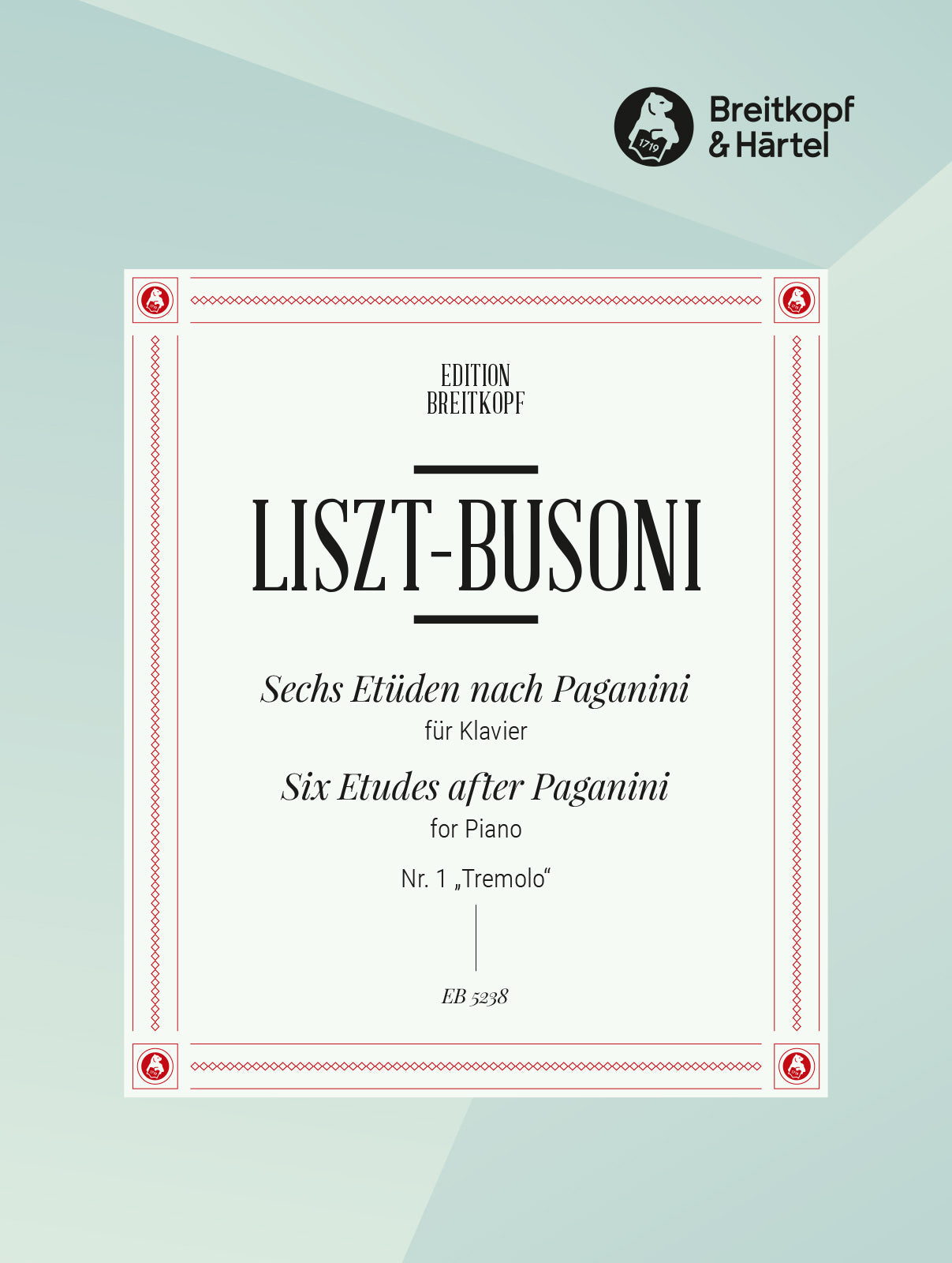 Liszt-Busoni: Etude No. 1 after Paganini - "Tremolo"