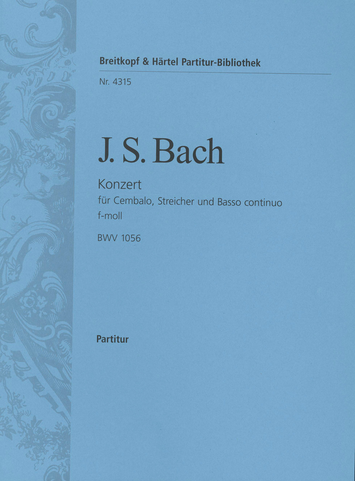 Bach: Harpsichord Concerto No. 5 in F Minor BWV 1056