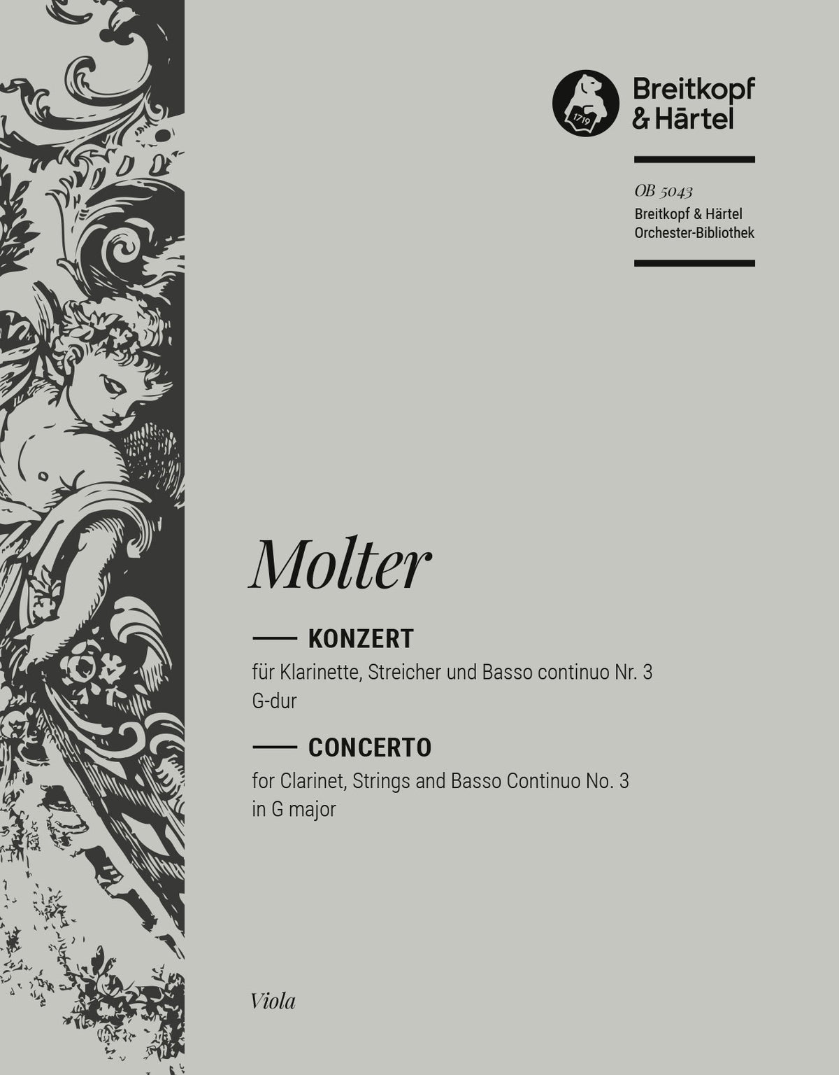 Molter: Clarinet Concerto No. 3 in G Major