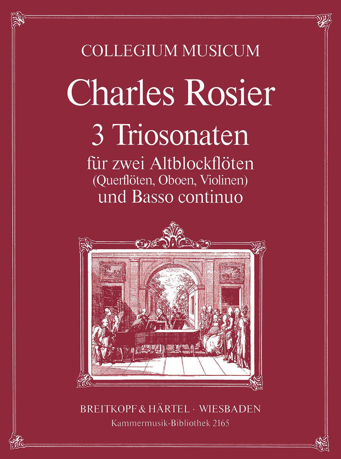 Rosier: 3 Trio Sonatas