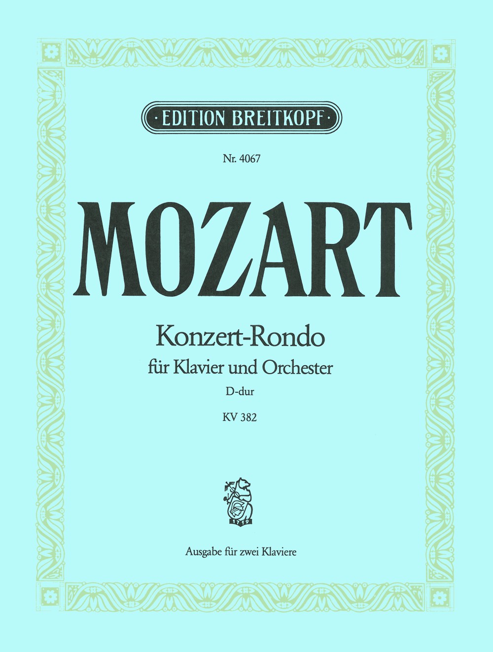 Mozart: Rondo in D Major, K. 382