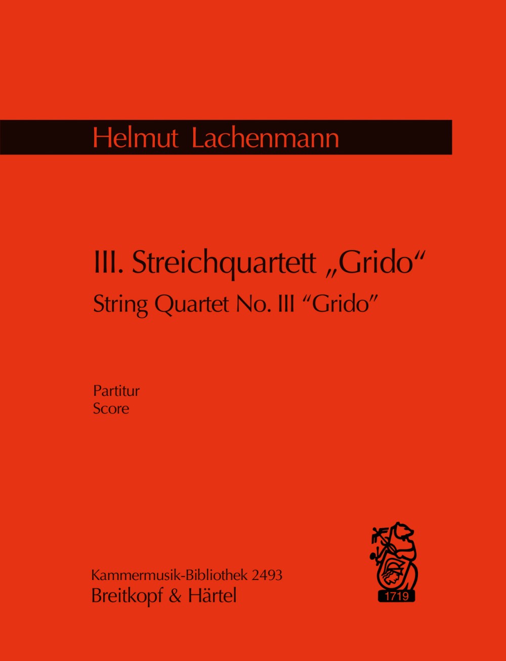 Lachenmann: String Quartet No. 3 "Grido"