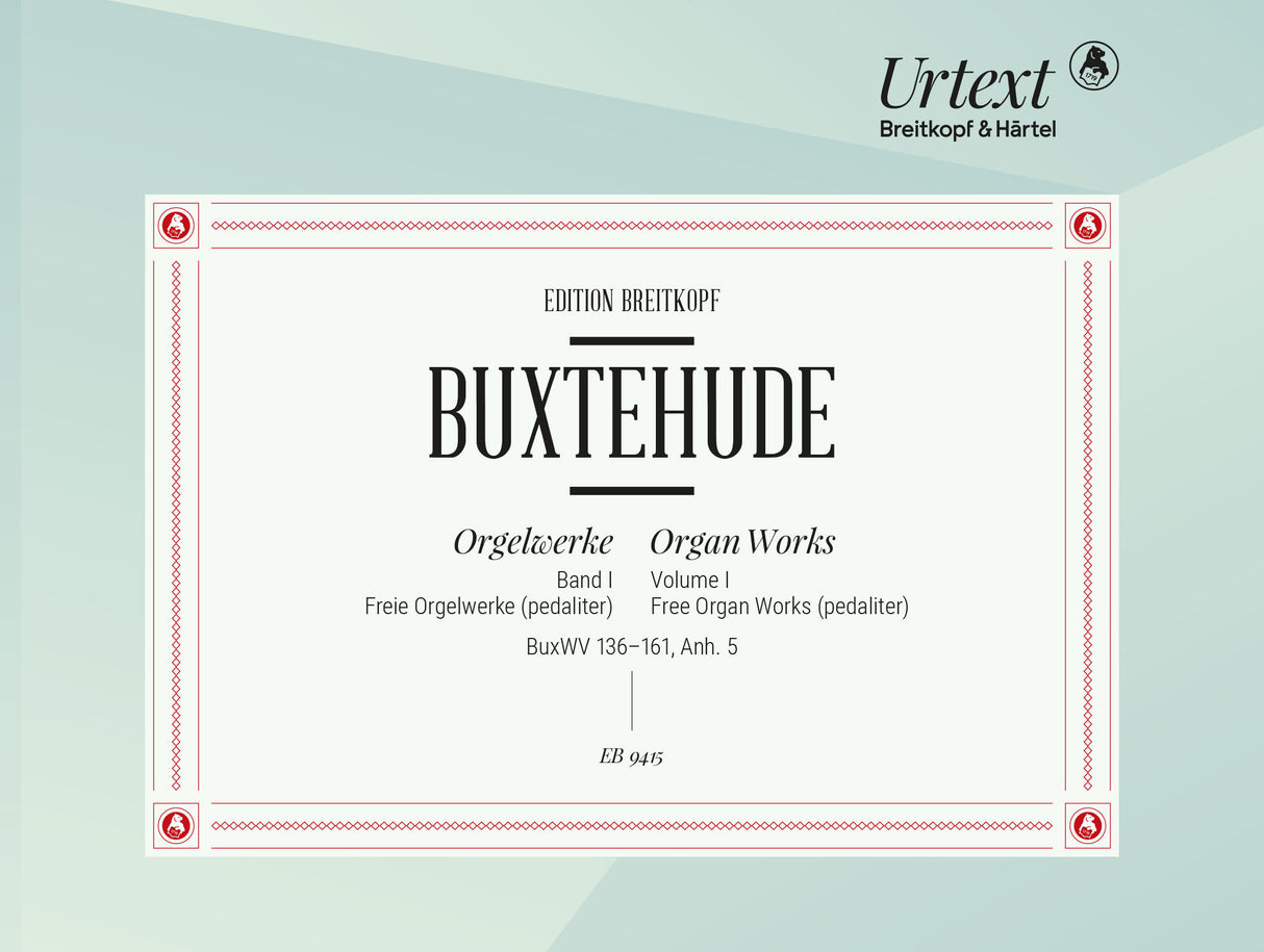 Buxtehude: Organ Works, BuxWV 136–161, App. 5