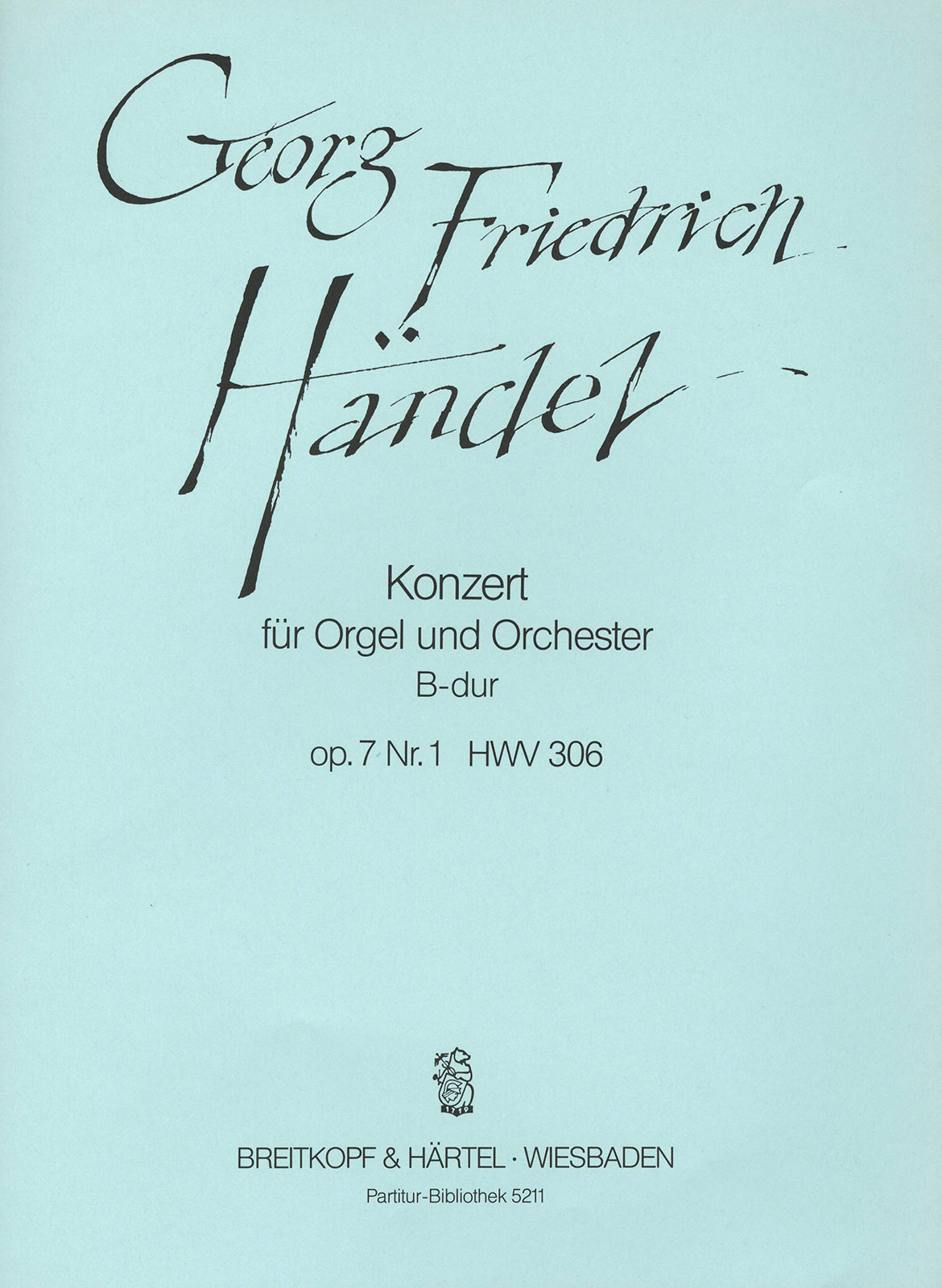 Handel: Organ Concerto in B-flat Major, HWV 306, Op. 7, No. 1