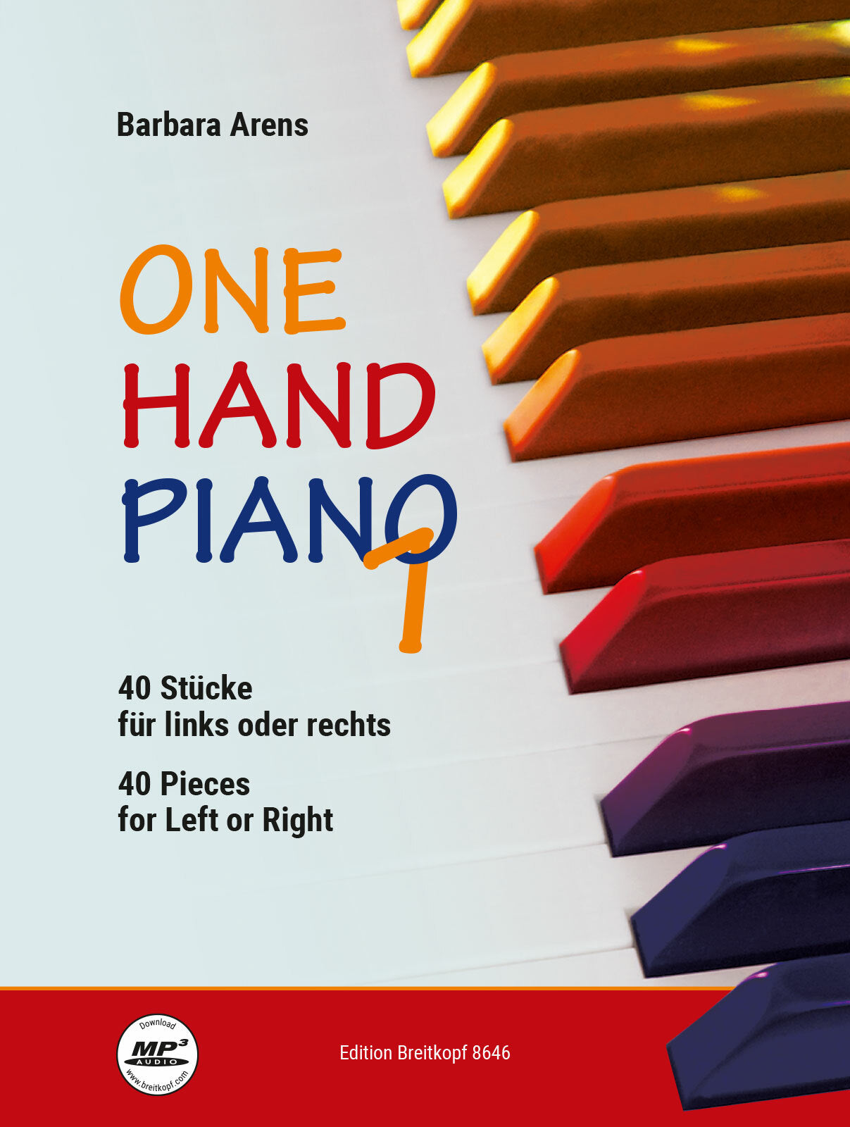 Arens: One Hand Piano - Volume 1