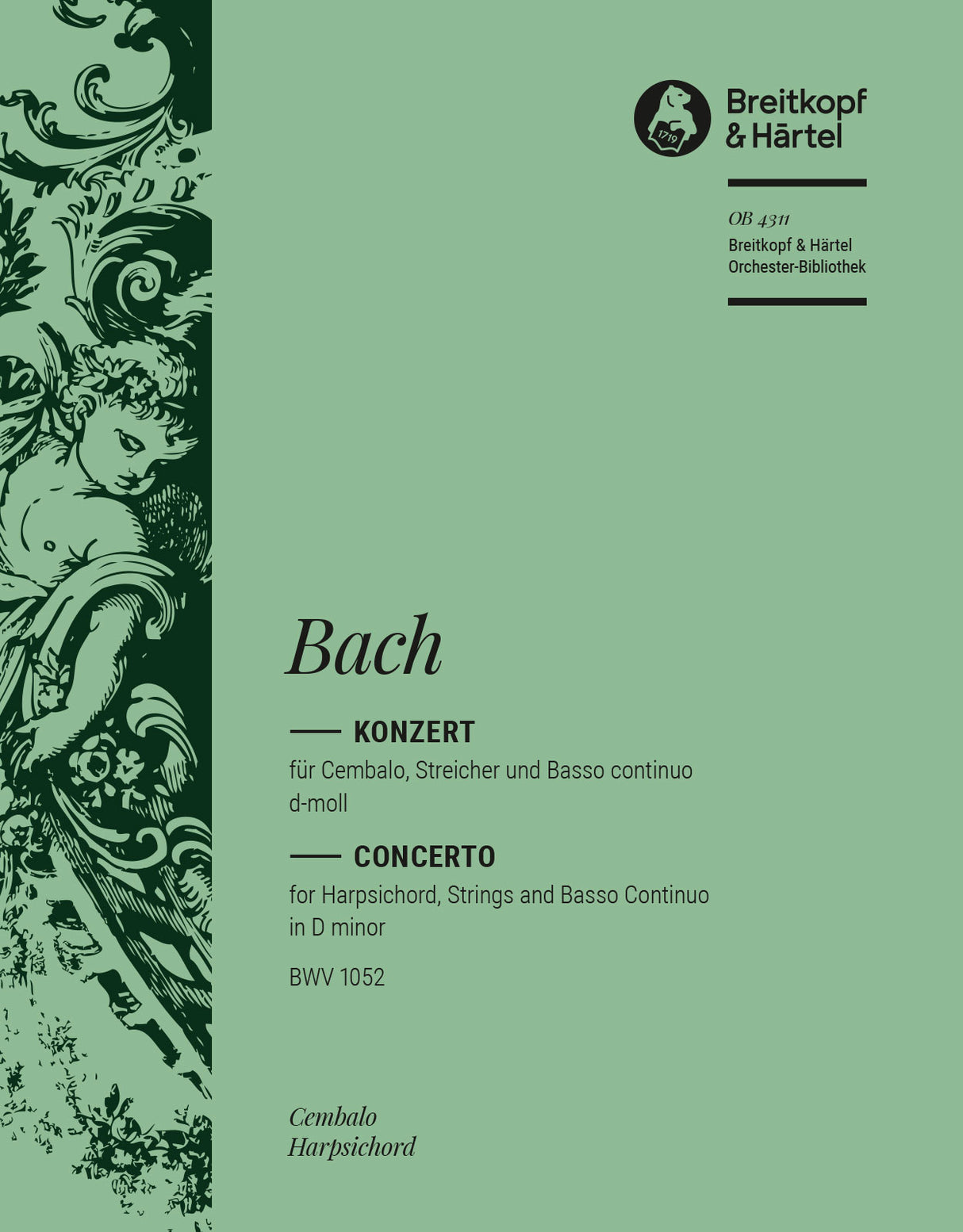 Bach: Harpsichord Concerto No. 1 in D Minor, BWV 1052