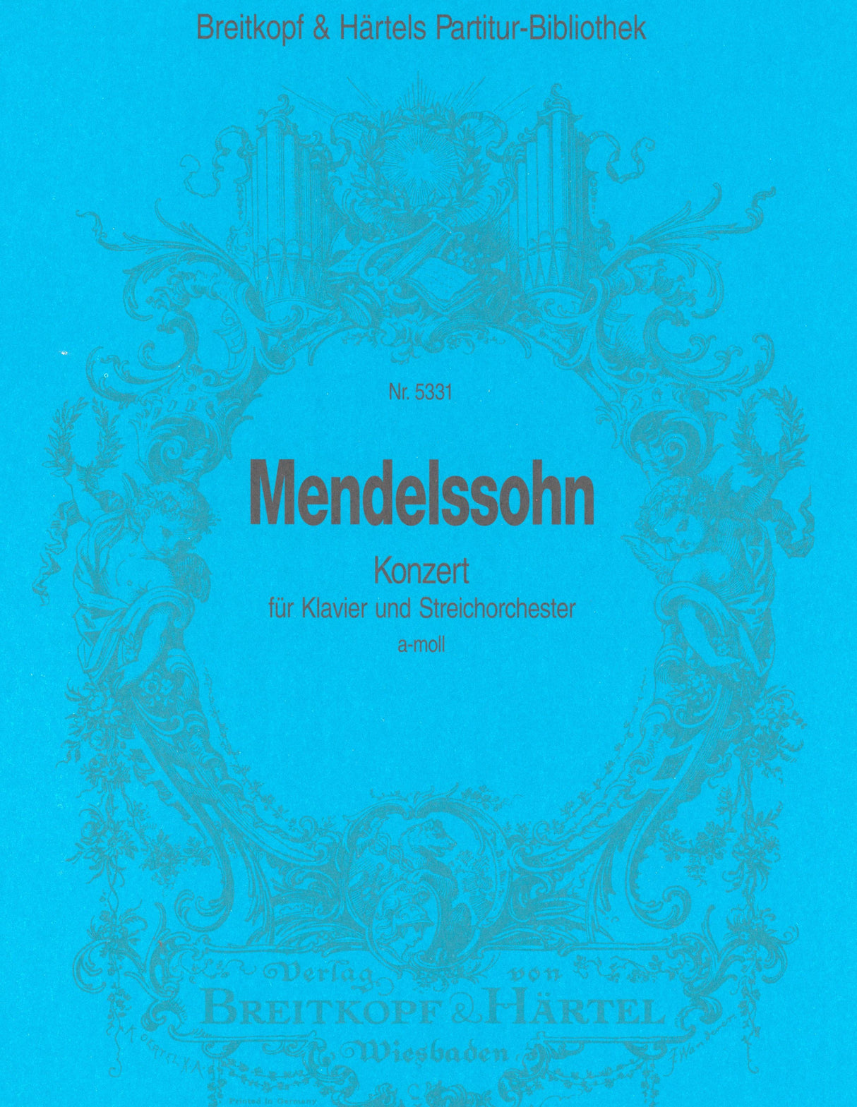 Mendelssohn: Piano Concerto in A Minor, MWV O 2