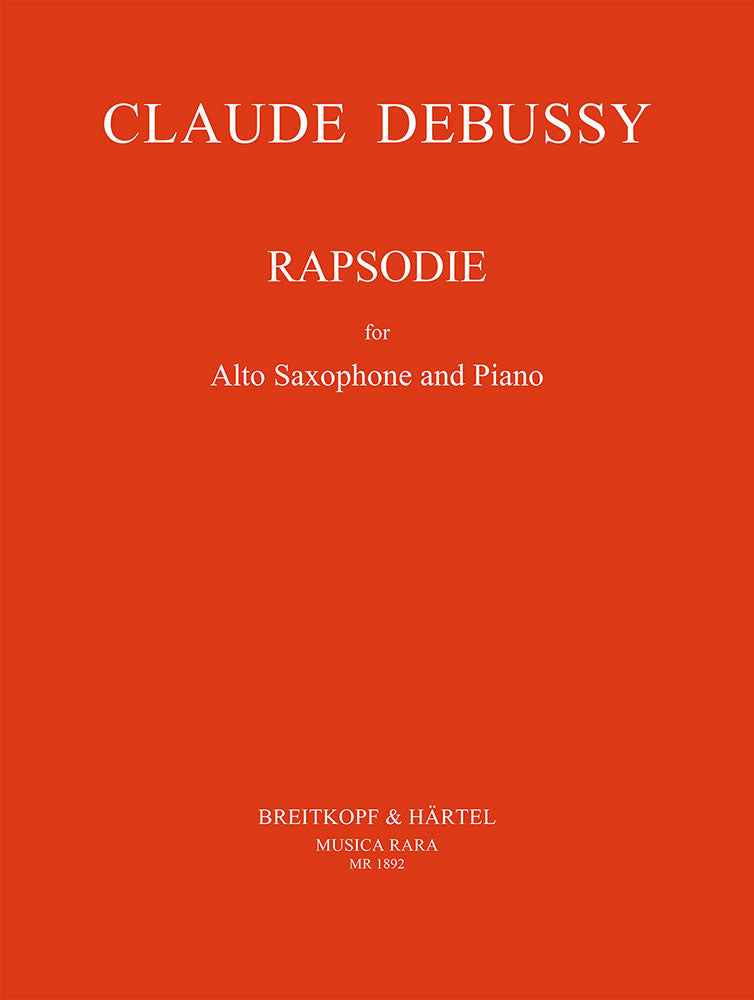 Debussy: Rhapsody for Alto Saxophone
