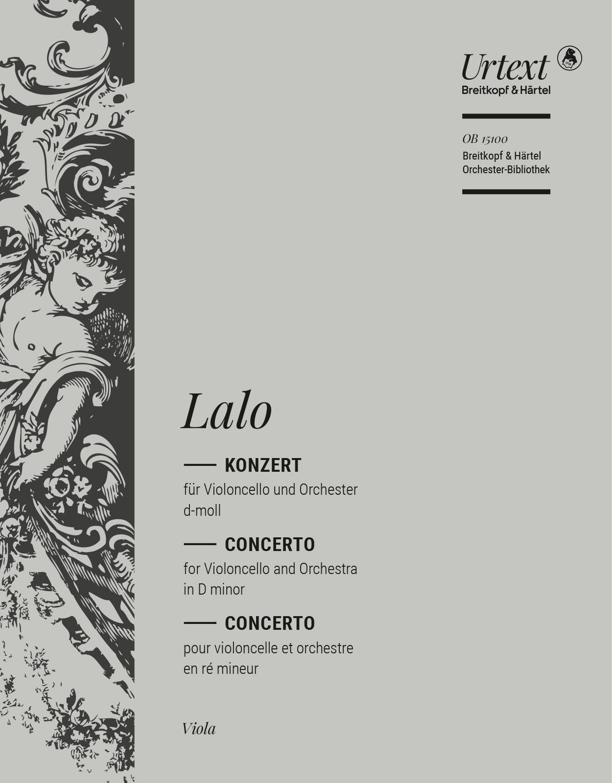Lalo: Cello Concerto in D Minor