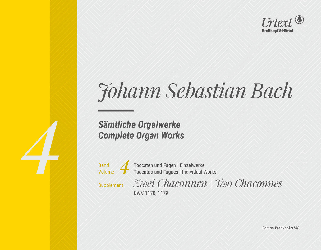 Bach: Complete Organ Works - Volume 4