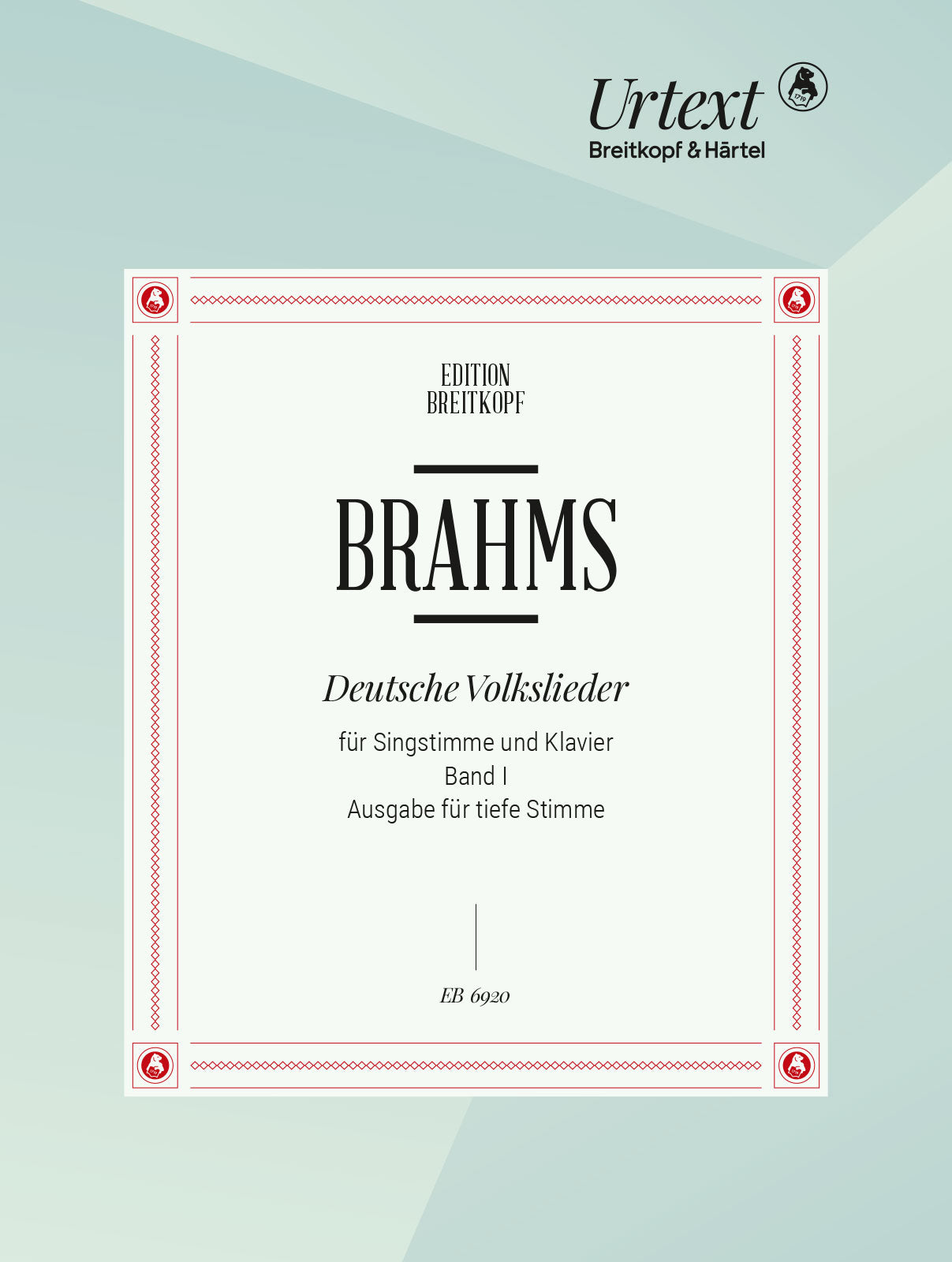 Brahms: German Folk Songs, WoO 33 - Volume 1 (Nos. 1-21)