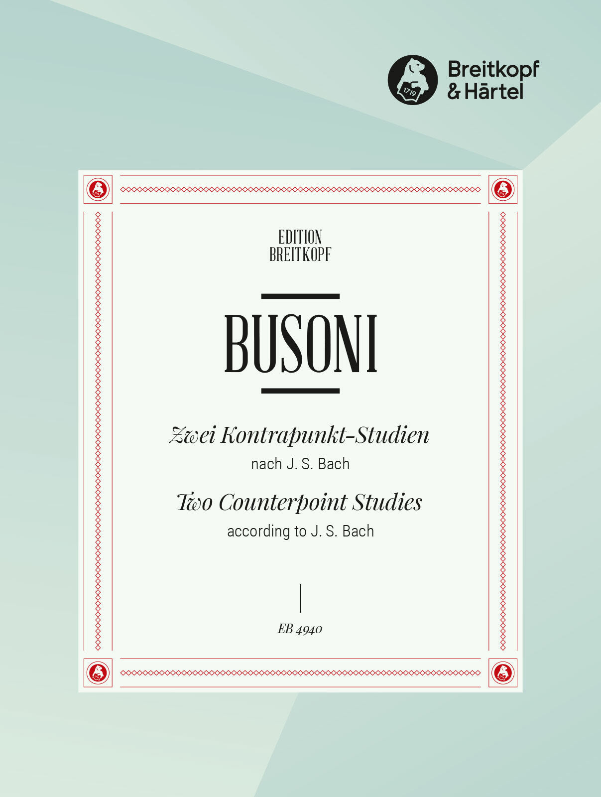 Busoni: 2 Counterpoint Studies according to J. S. Bach