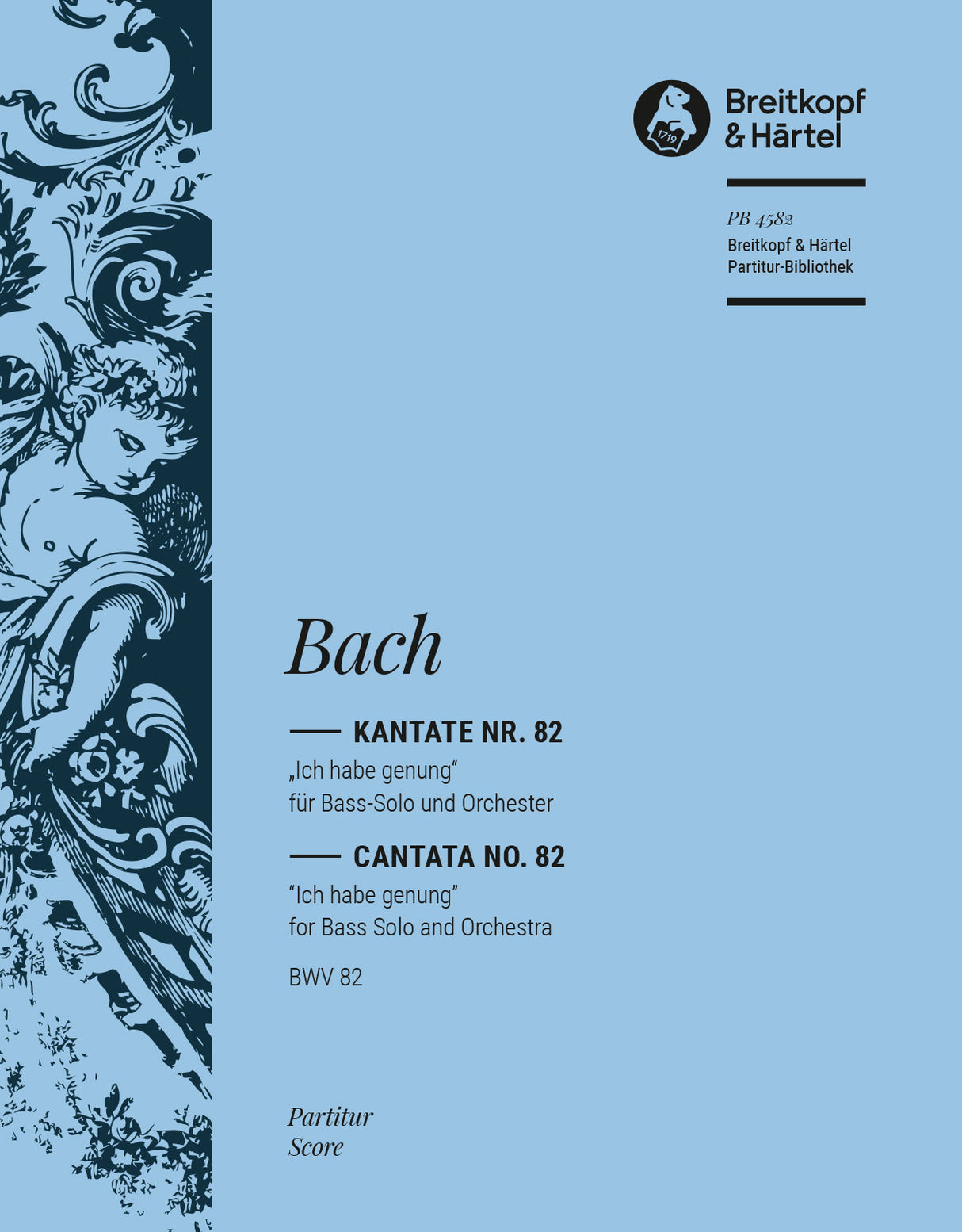 Bach: Ich habe genug, BWV 82 (version for Bass)