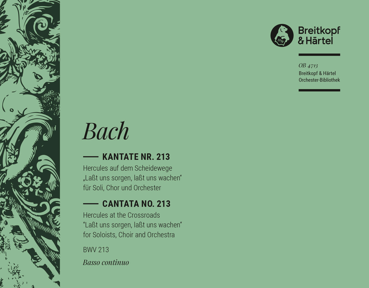Bach: Lasst uns sorgen, lasst uns wachen, BWV 213