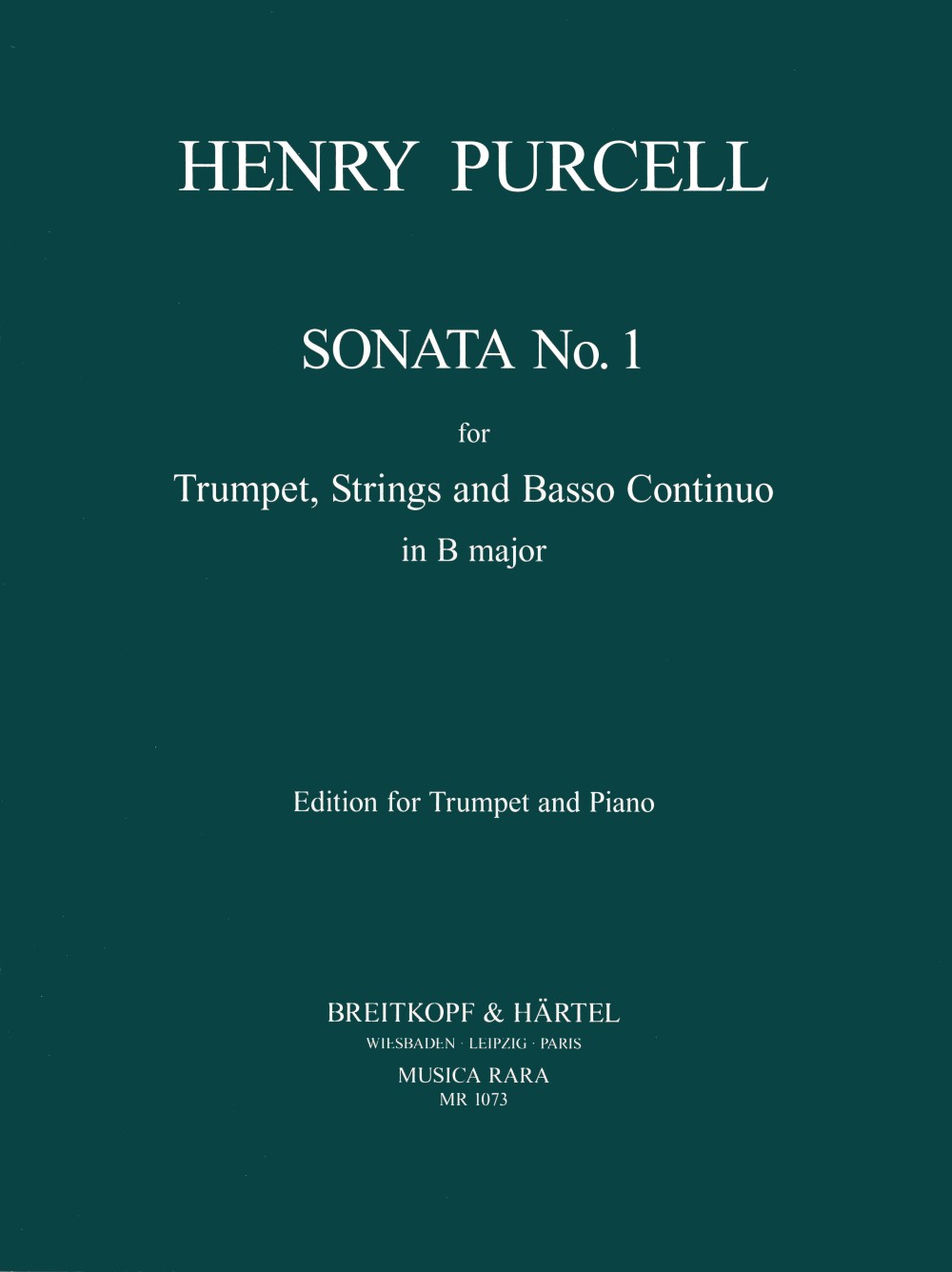 Purcell: Trumpet Sonata No. 1 in D Major
