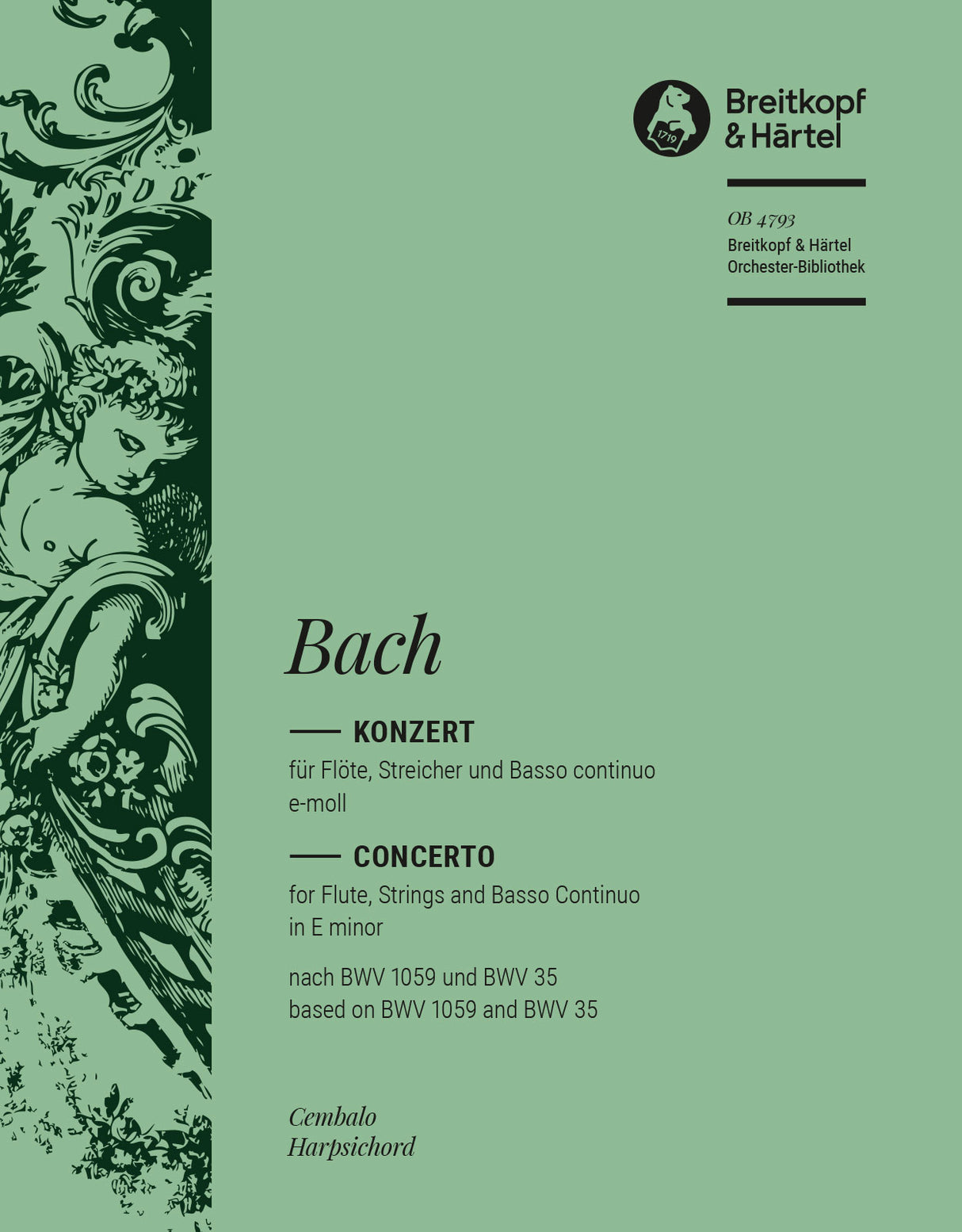 Bach: Flute Concerto in E Minor