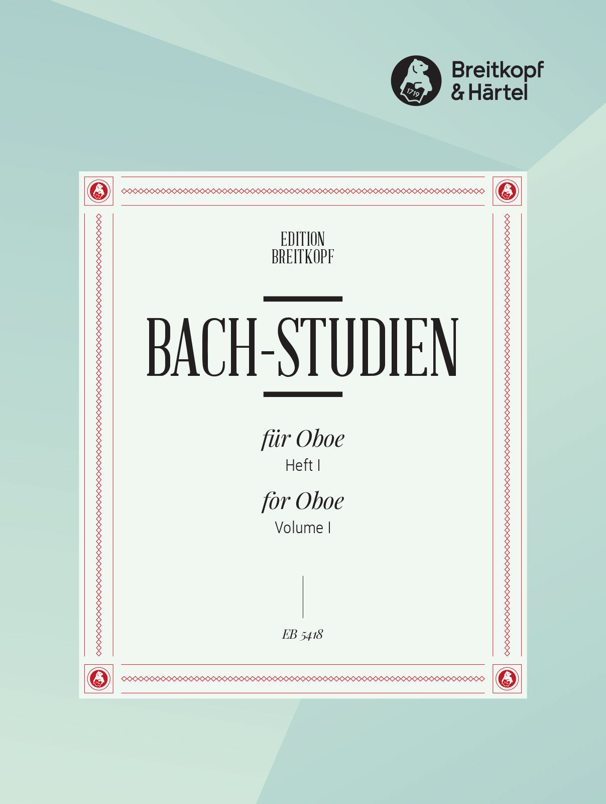 Bach Studies for Oboe - Volume 1