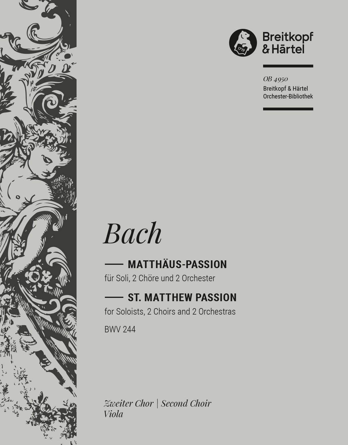 Bach: St. Matthew Passion, BWV 244