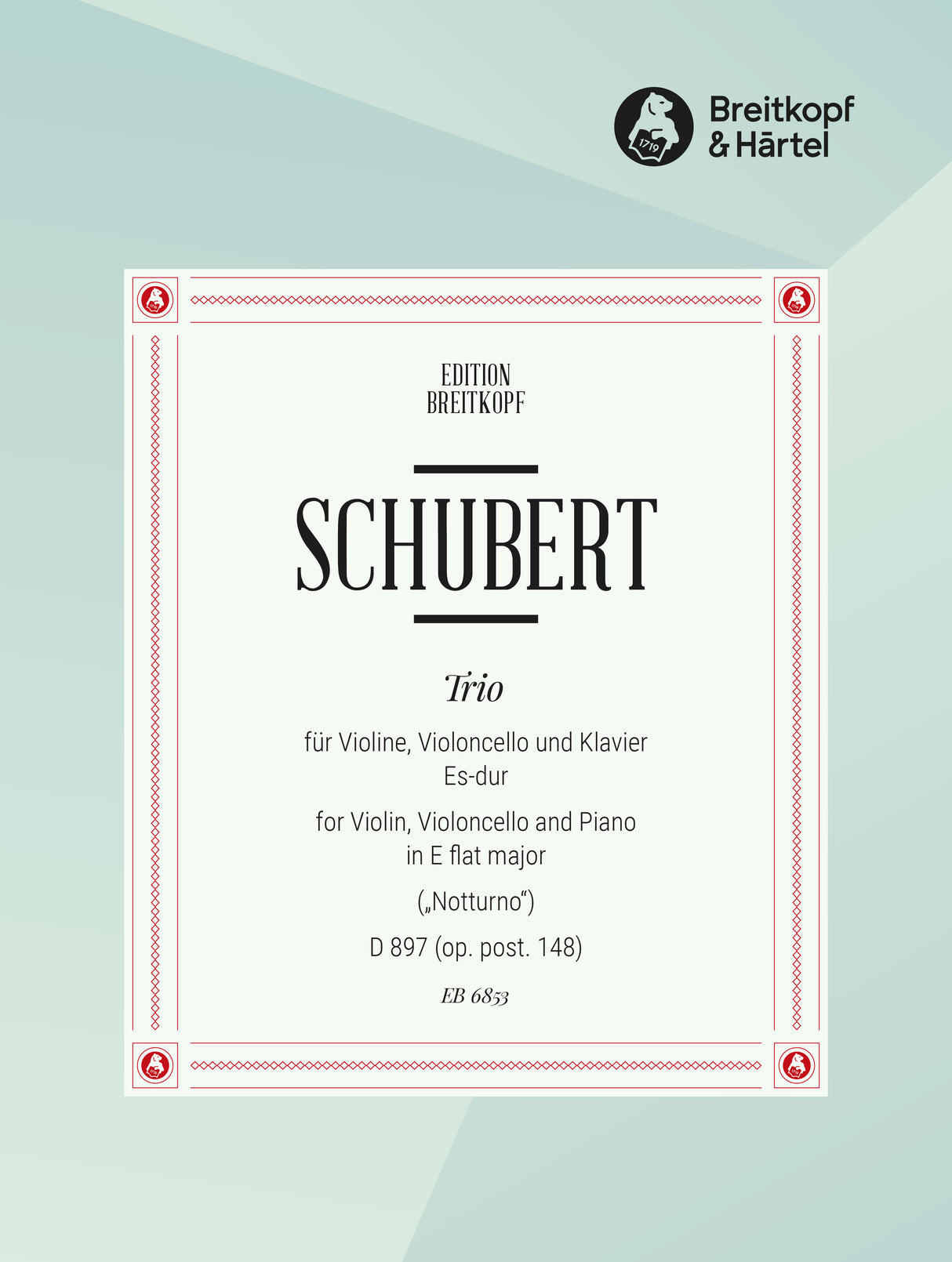 Schubert: Notturno in E-flat Major, D 897, Op. posth. 148