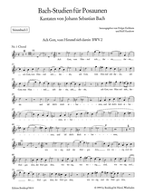 Bach Studies for Trombones