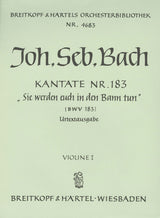 Bach: Sie werden euch in den Bann tun, BWV 183