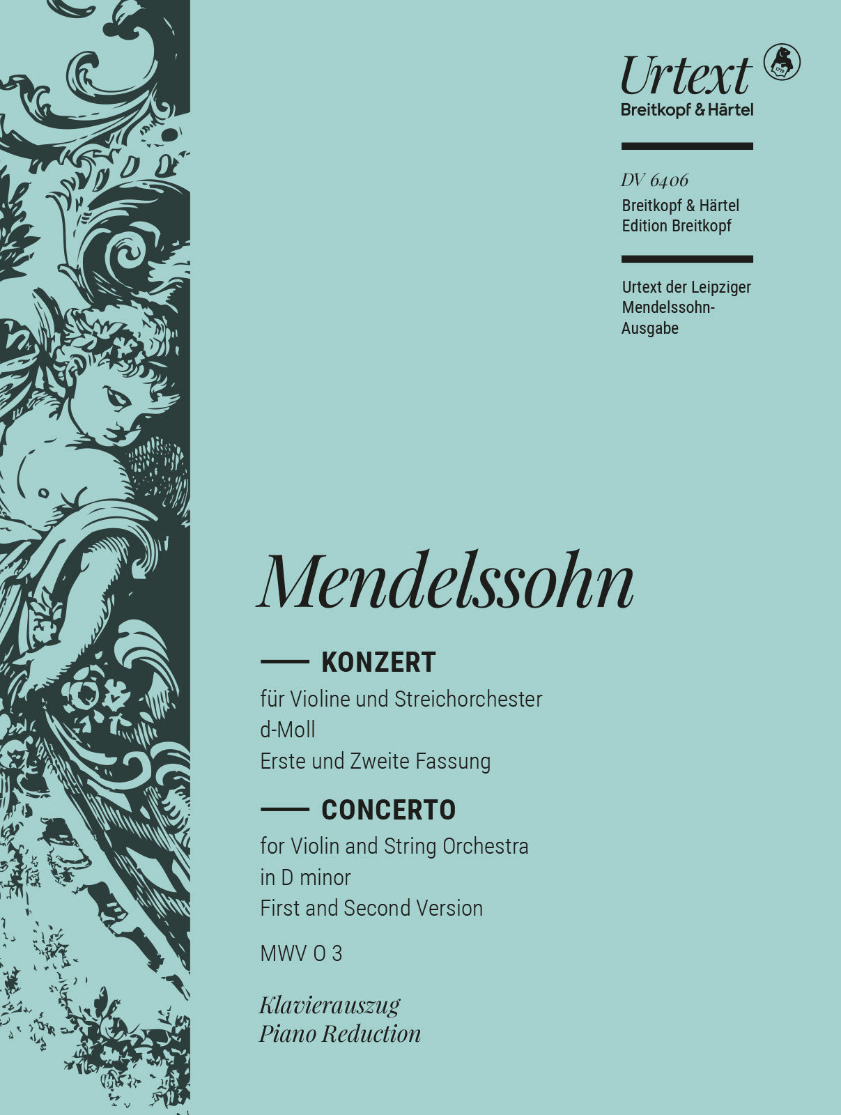 Mendelssohn: Violin Concerto in D Minor, MWV O 3 – Breitkopf US