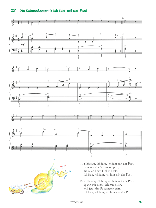 Schmitz: Das grüne Kinder-Lieder-Klavier