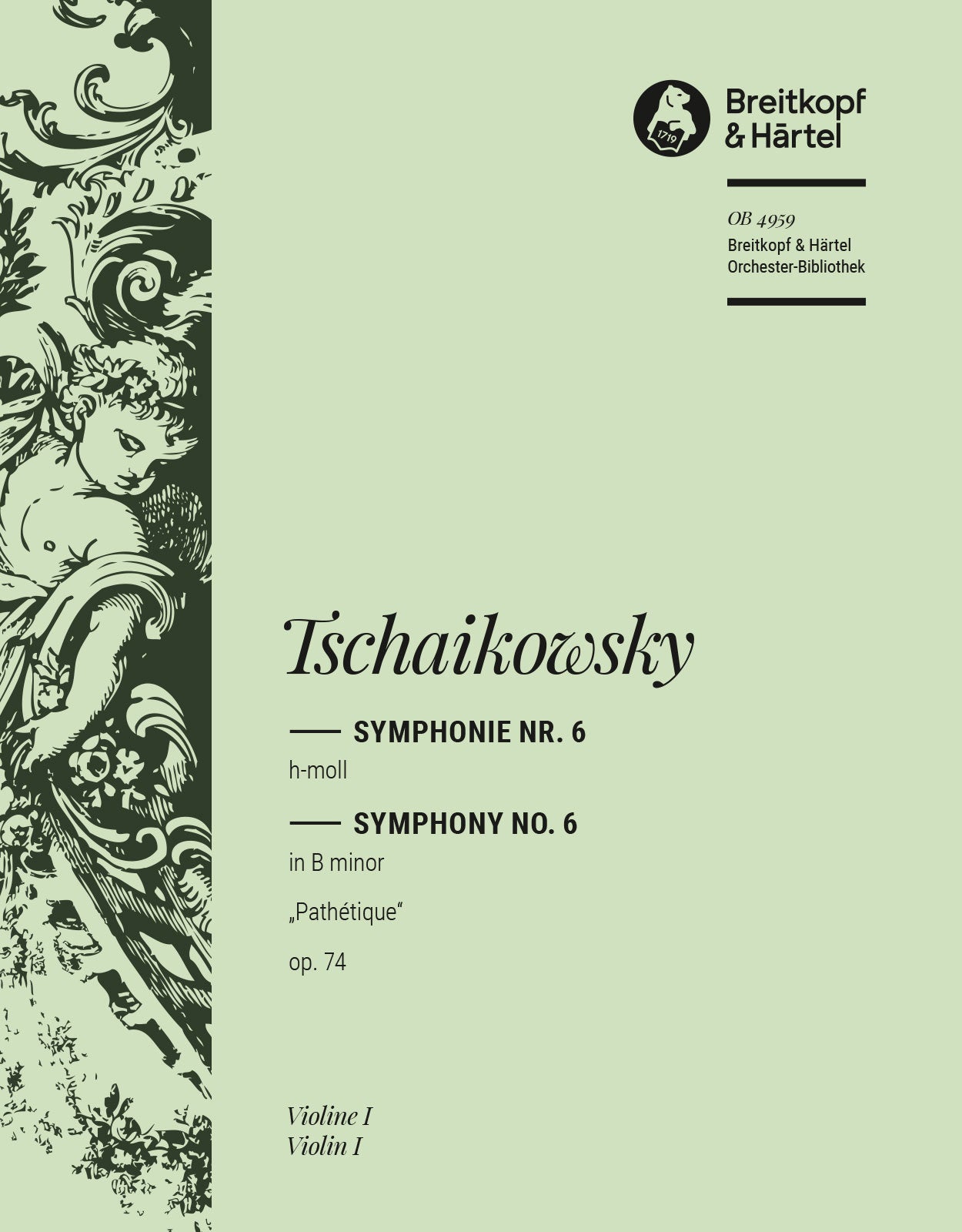 Tchaikovsky: Symphony No. 6 in B Minor, Op. 74 – Breitkopf US