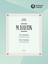 M. Haydn: 4 Sonatas for Violin and Viola