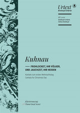 Kuhnau: Frohlocket, ihr Völker, and jauchzet, ihr Heiden