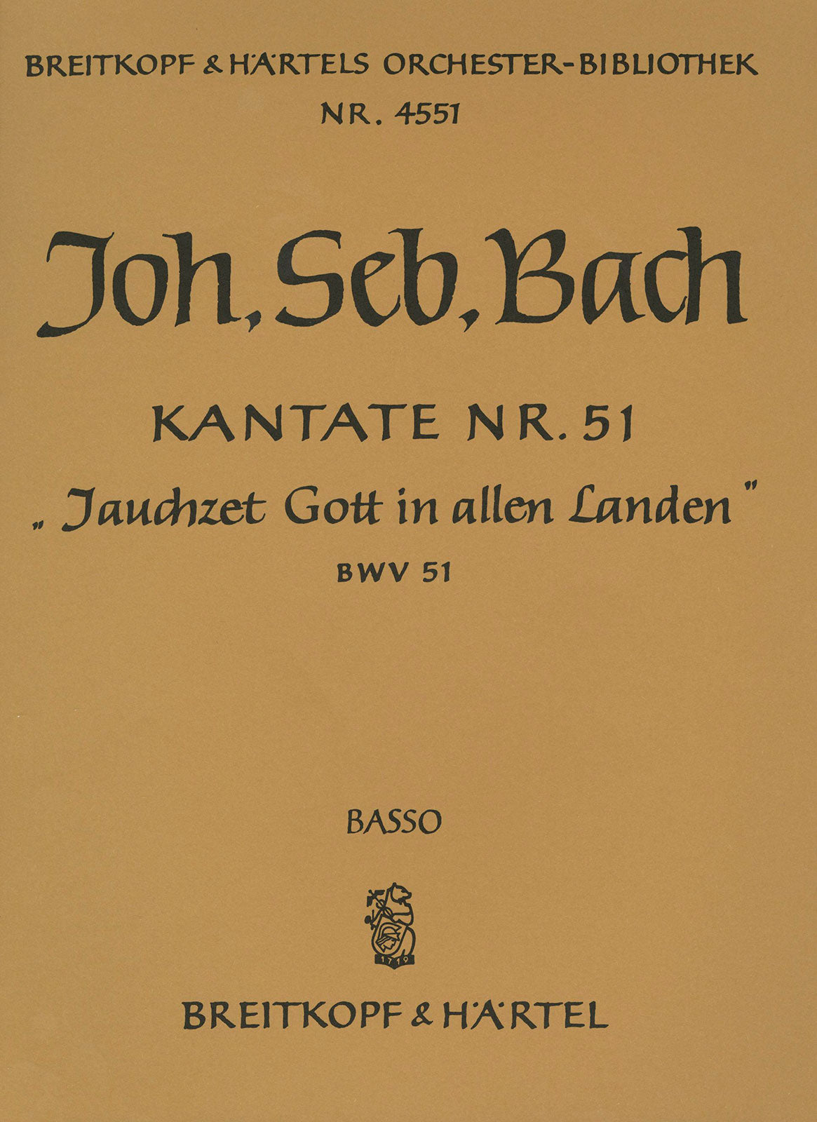 Bach: Jauchzet Gott in allen Landen, BWV 51