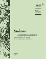 Kuhnau: Lobe den Herren, meine Seele