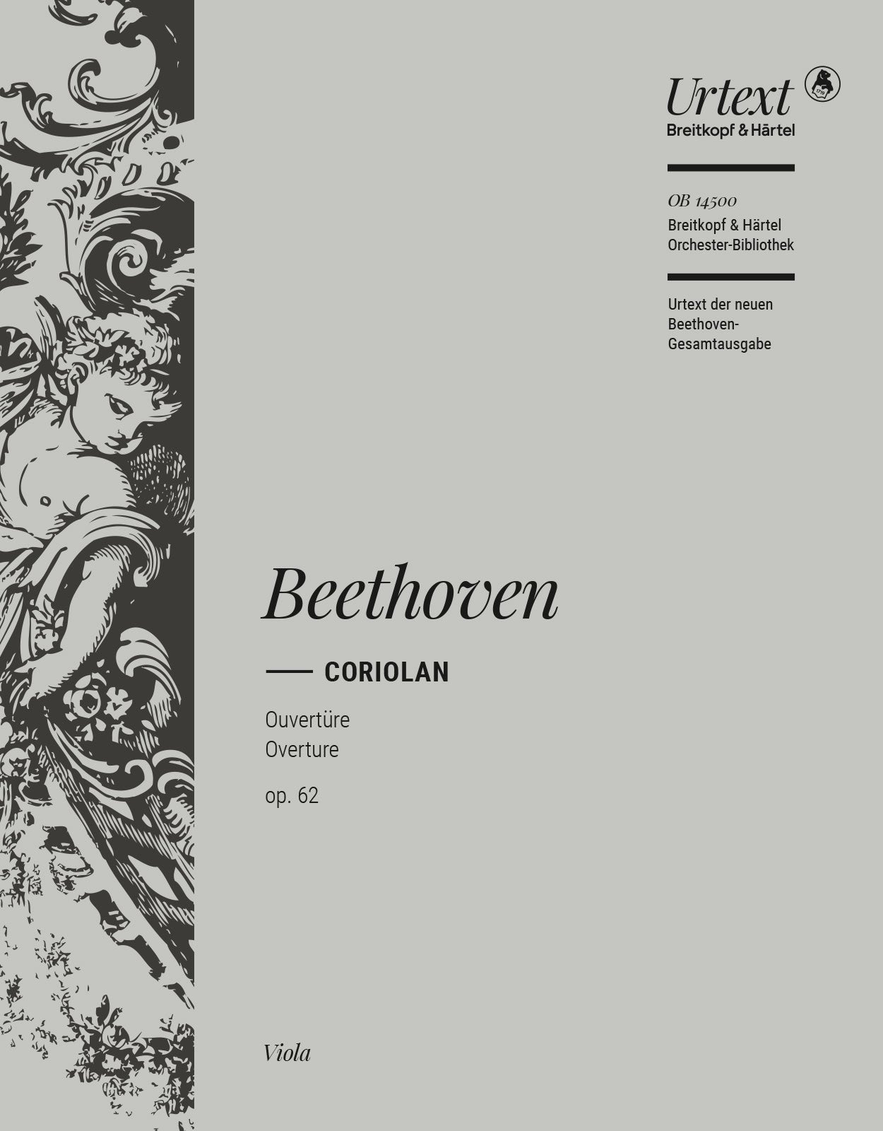 Beethoven: Coriolan Overture, Op. 62 – Breitkopf US