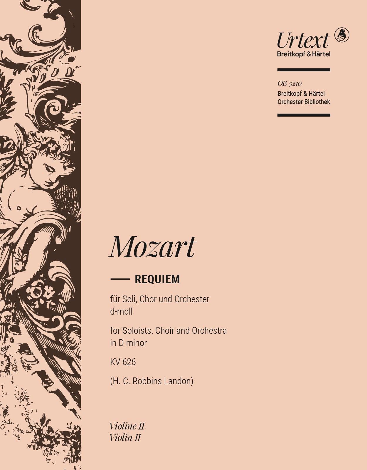 Mozart: Requiem, K. 626 - completed by Landon – Breitkopf US