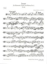 Brahms: Clarinet Sonata in E-flat Major, Op. 120, No. 2 (viola version)