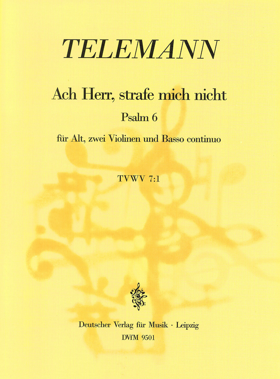 Telemann: Ach Herr, strafe mich nicht