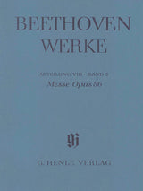 Beethoven: Mass in C Major, Op. 86