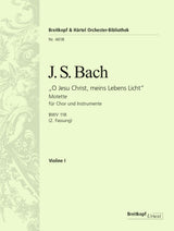 Bach: O Jesu Christ, meins Lebens Licht, BWV 118