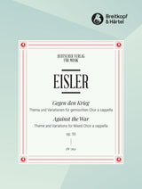 Eisler: Gegen den Kriegr, Op. 55