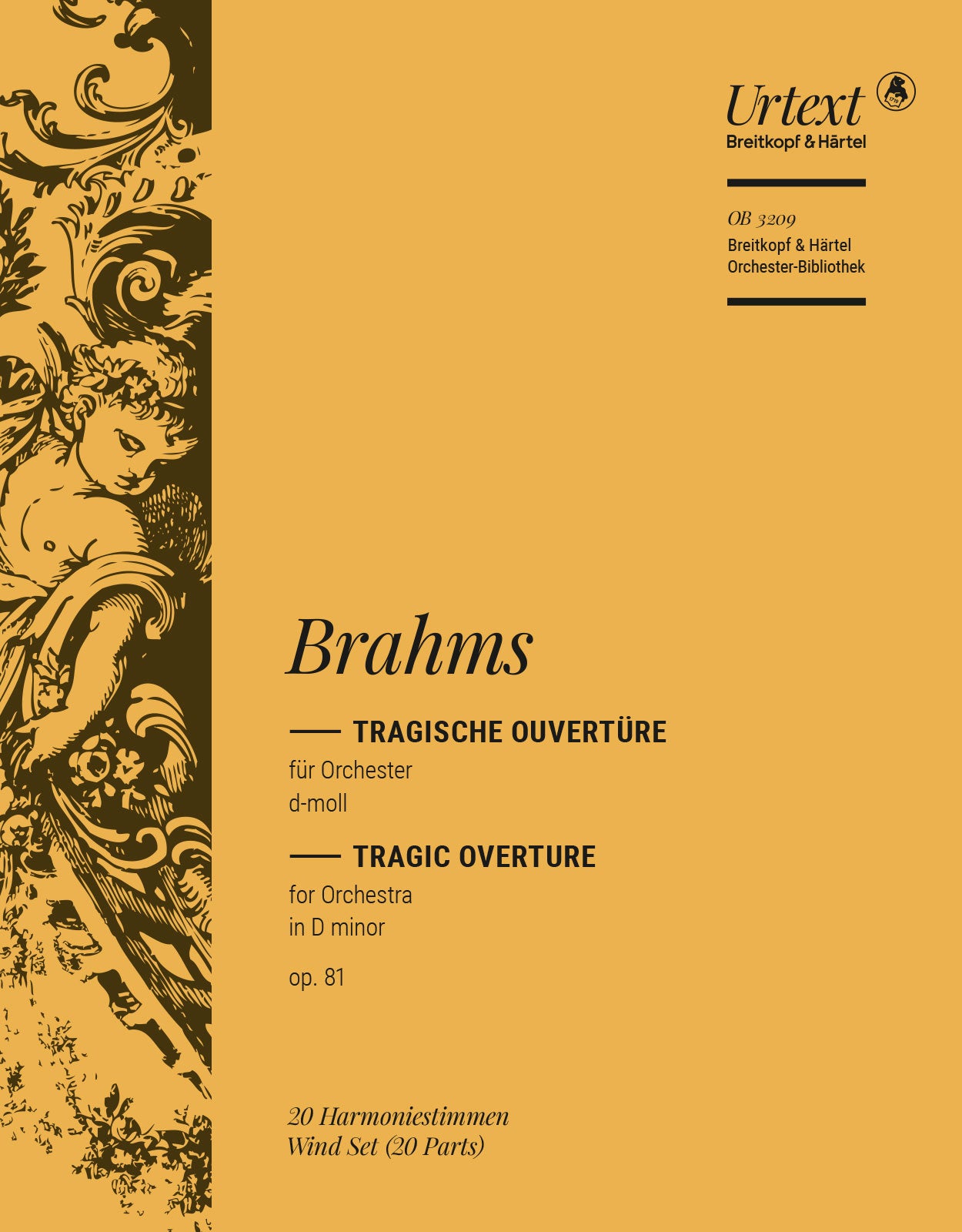 Brahms: Tragic Overture in D Minor, Op. 81 – Breitkopf US