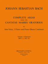 Bach: Complete Arias - Volume 1 (Soprano - BWV 11, 208, 214)