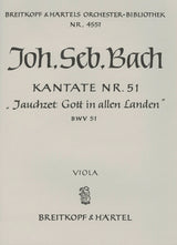 Bach: Jauchzet Gott in allen Landen, BWV 51