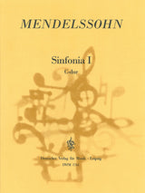 Mendelssohn: Sinfonia I in C Major, MWV N 1