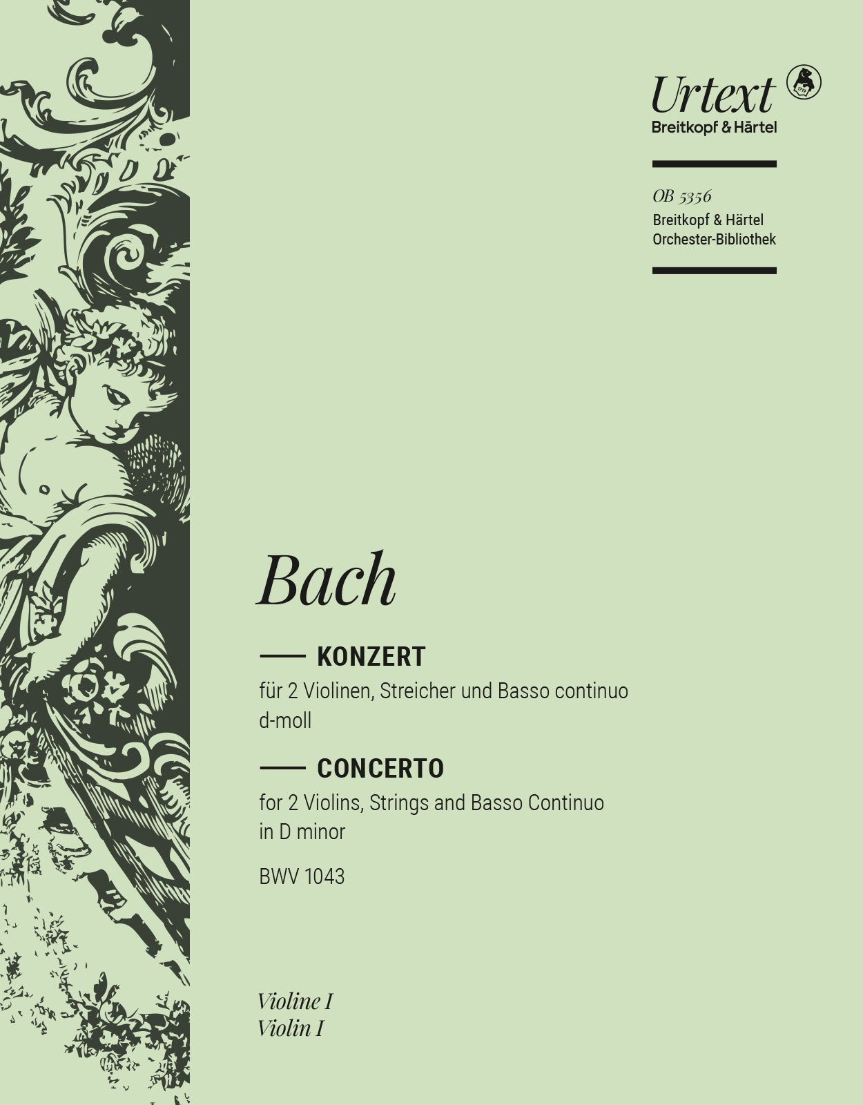 Bach: Concerto for 2 Violins in D Minor, BWV 1043 – Breitkopf US