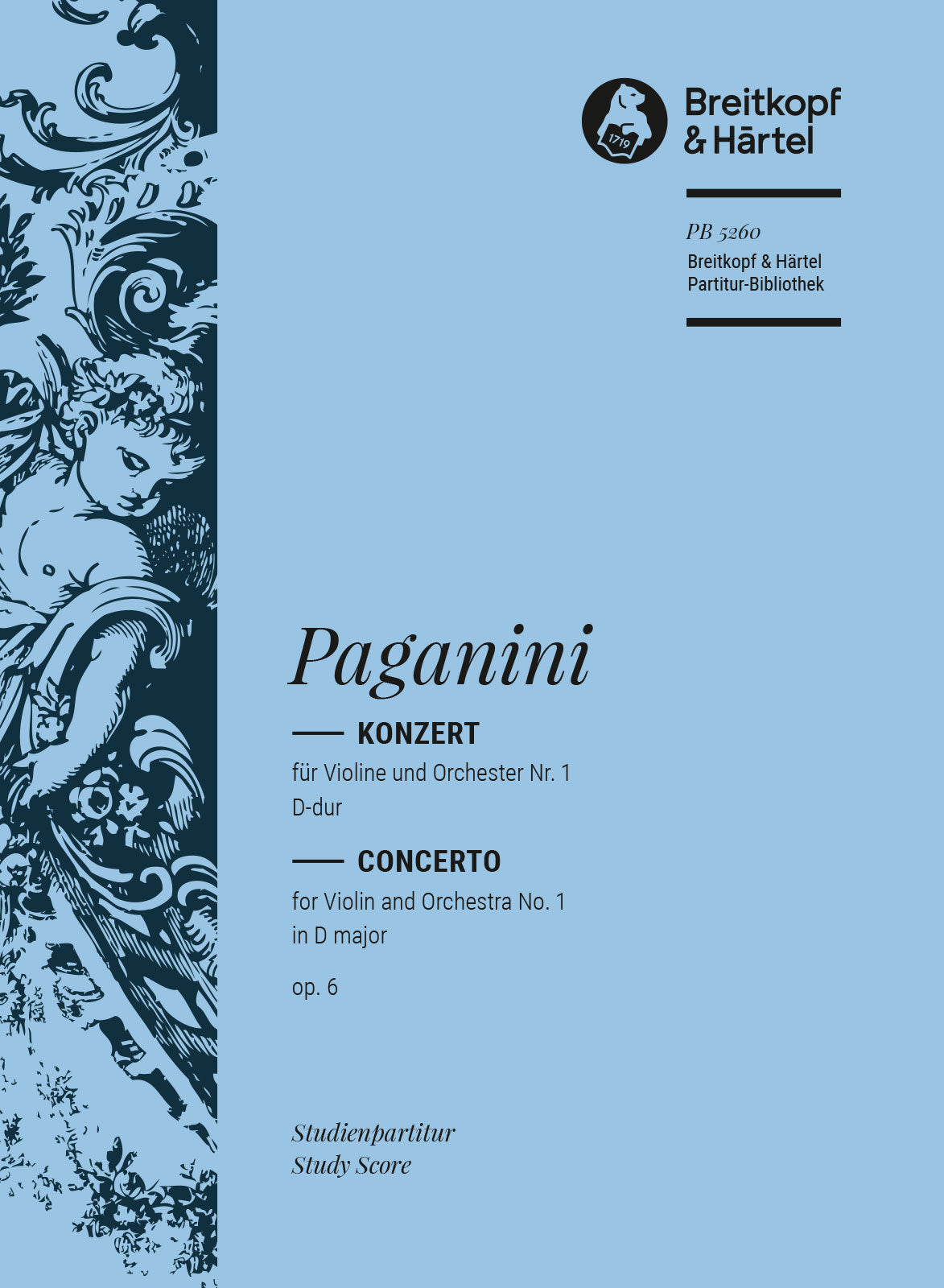 Paganini: Violin Concerto No. 1 in D Major, Op. 6