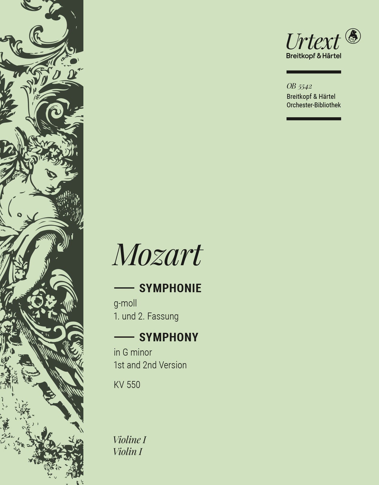 Mozart: Symphony No. 40 in G Minor, K. 550 – Breitkopf US