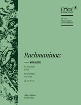 Rachmaninoff: Vocalise, Op. 34, No. 14 (arr. for violin & orchestra)